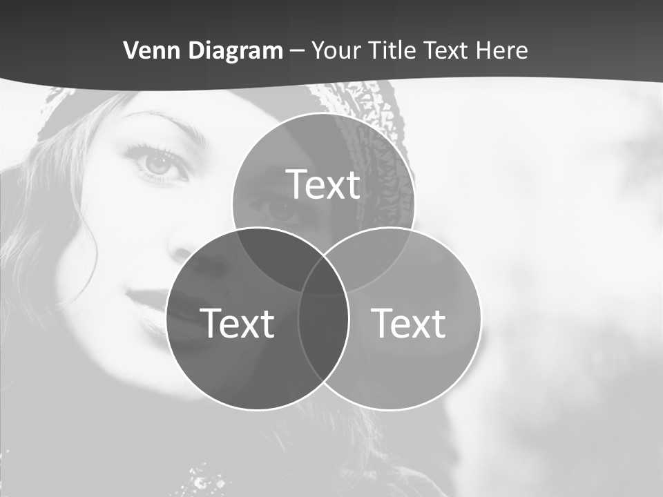 People Lady Make Up PowerPoint Template