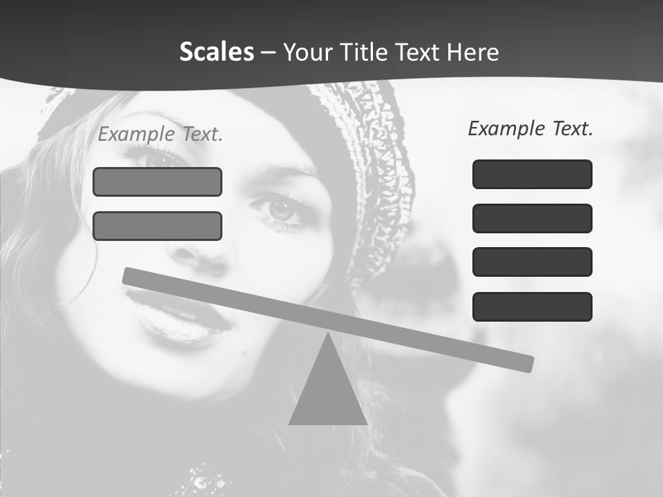 People Lady Make Up PowerPoint Template