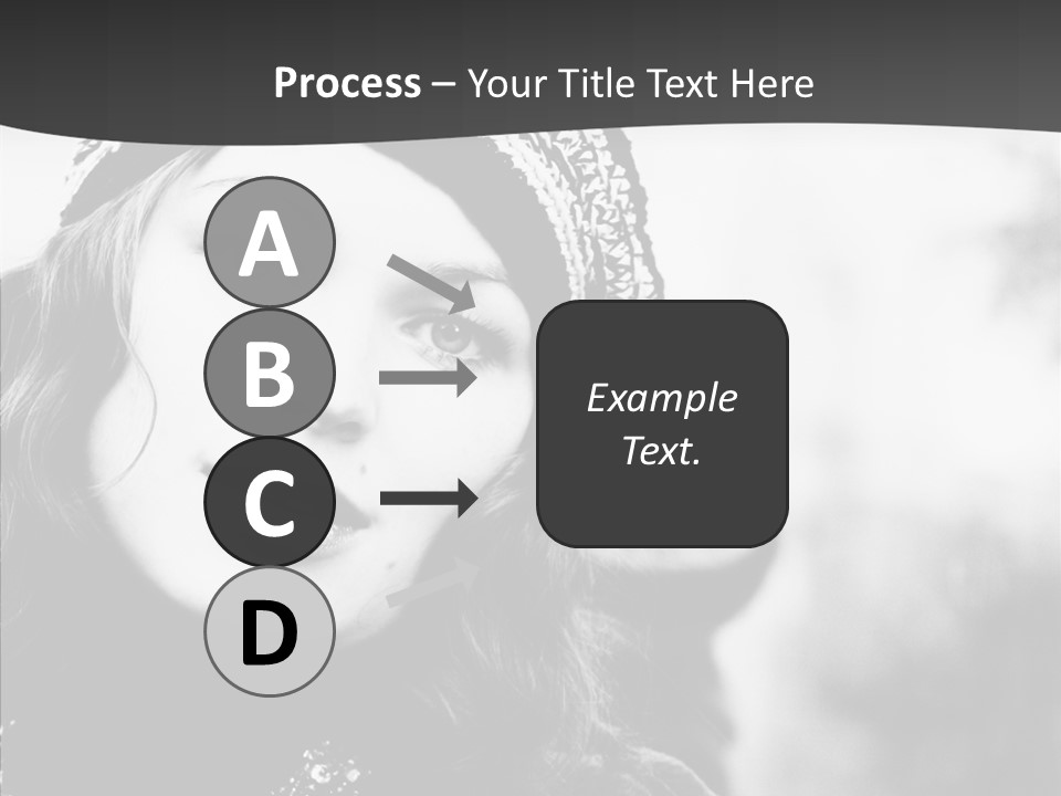 People Lady Make Up PowerPoint Template