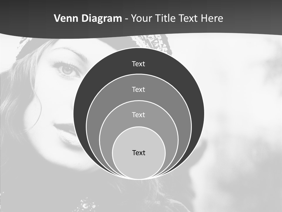 People Lady Make Up PowerPoint Template