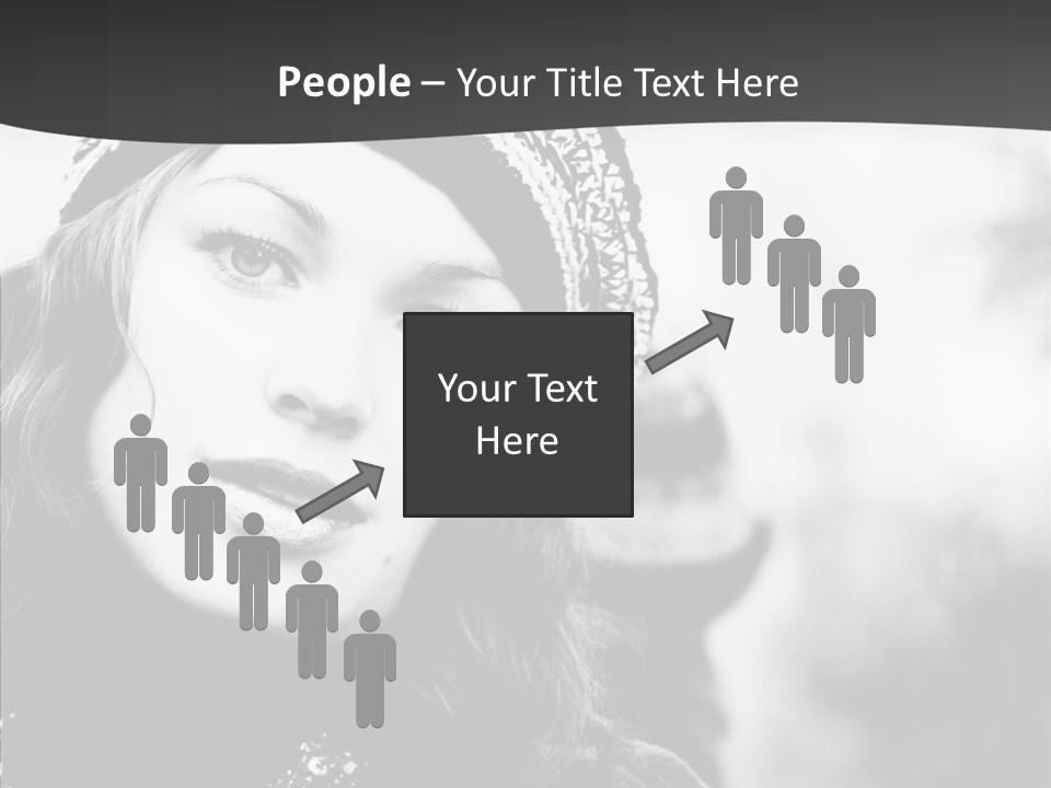 People Lady Make Up PowerPoint Template