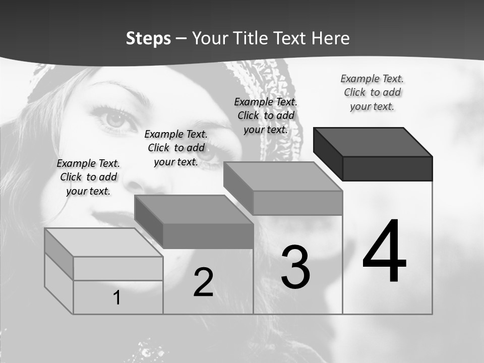 People Lady Make Up PowerPoint Template