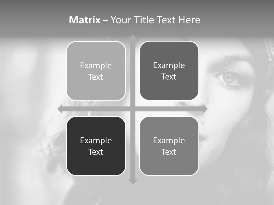 Model One Background PowerPoint Template