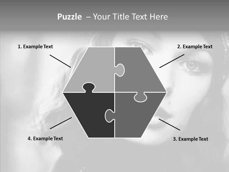 Model One Background PowerPoint Template