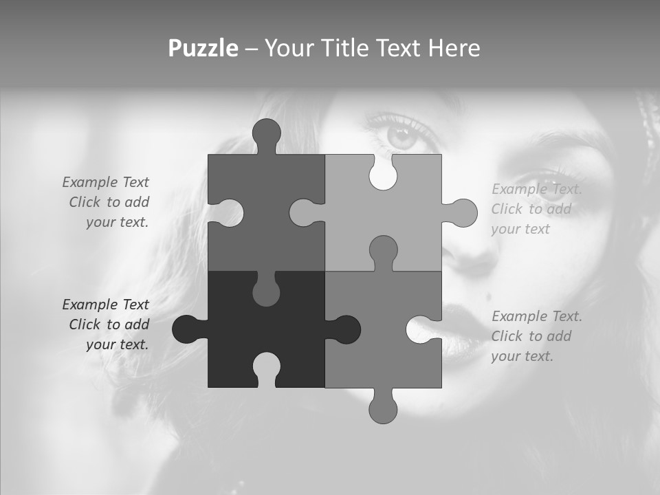 Model One Background PowerPoint Template