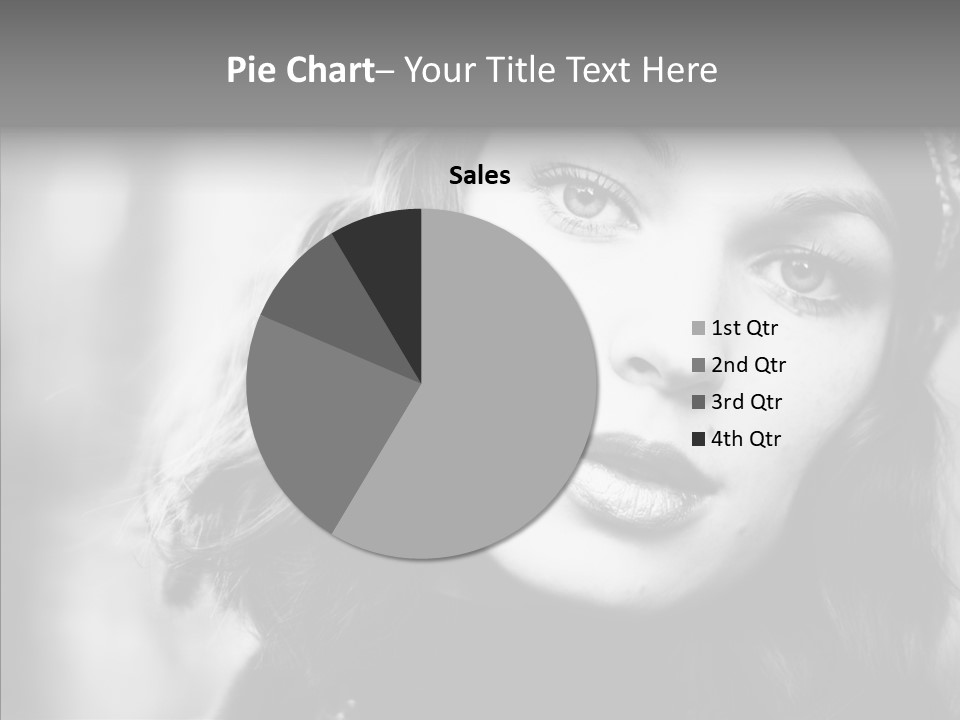 Model One Background PowerPoint Template