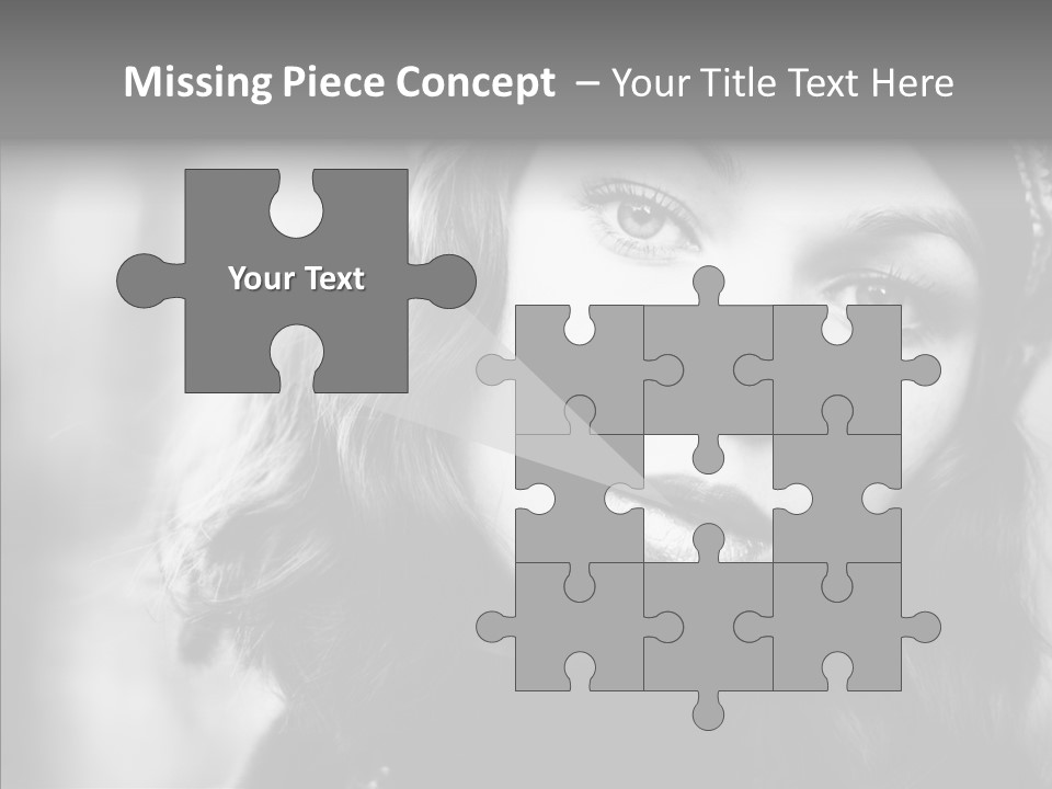 Model One Background PowerPoint Template