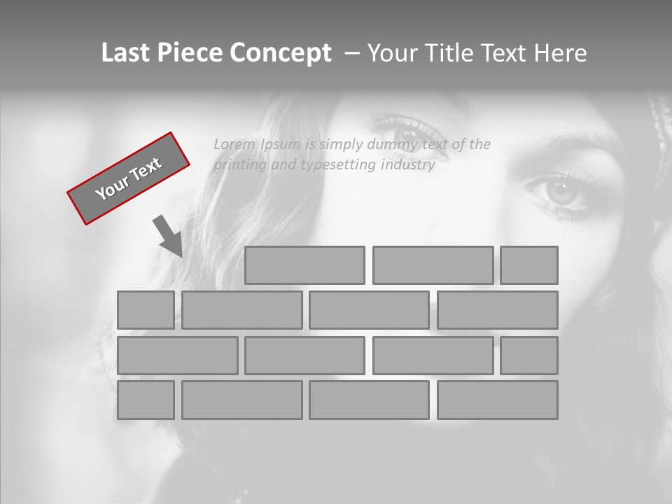 Model One Background PowerPoint Template