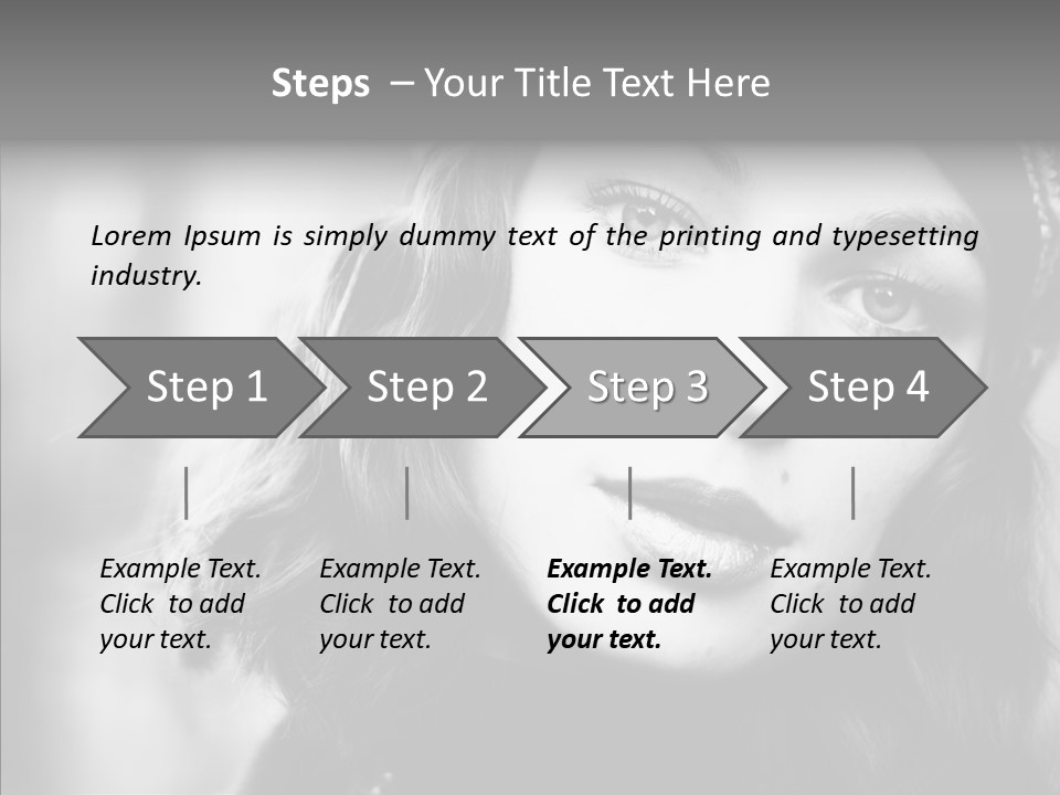 Model One Background PowerPoint Template