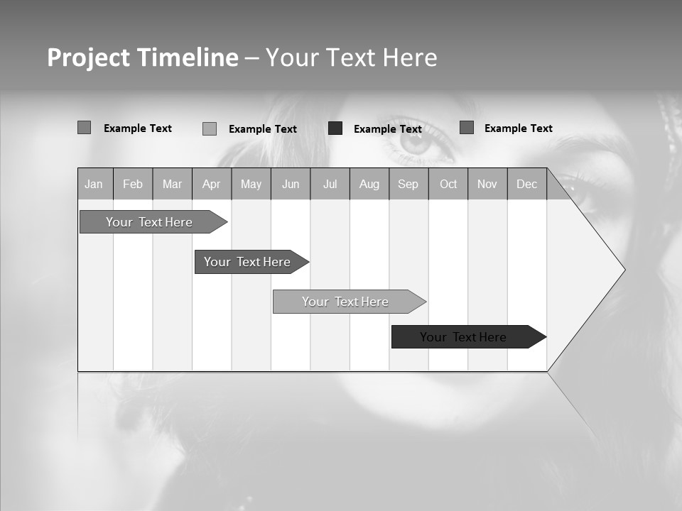 Model One Background PowerPoint Template