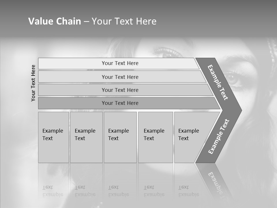 Model One Background PowerPoint Template