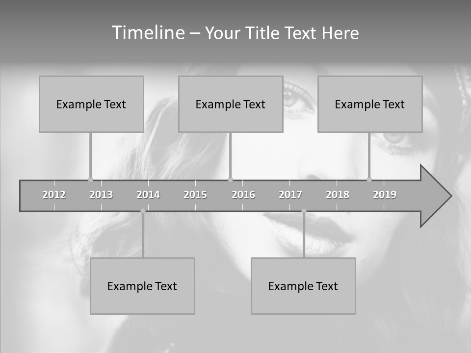 Model One Background PowerPoint Template