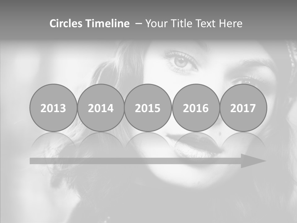 Model One Background PowerPoint Template