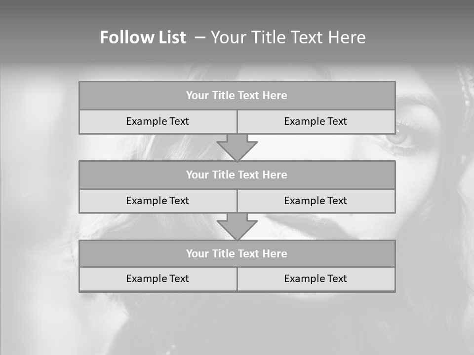 Model One Background PowerPoint Template