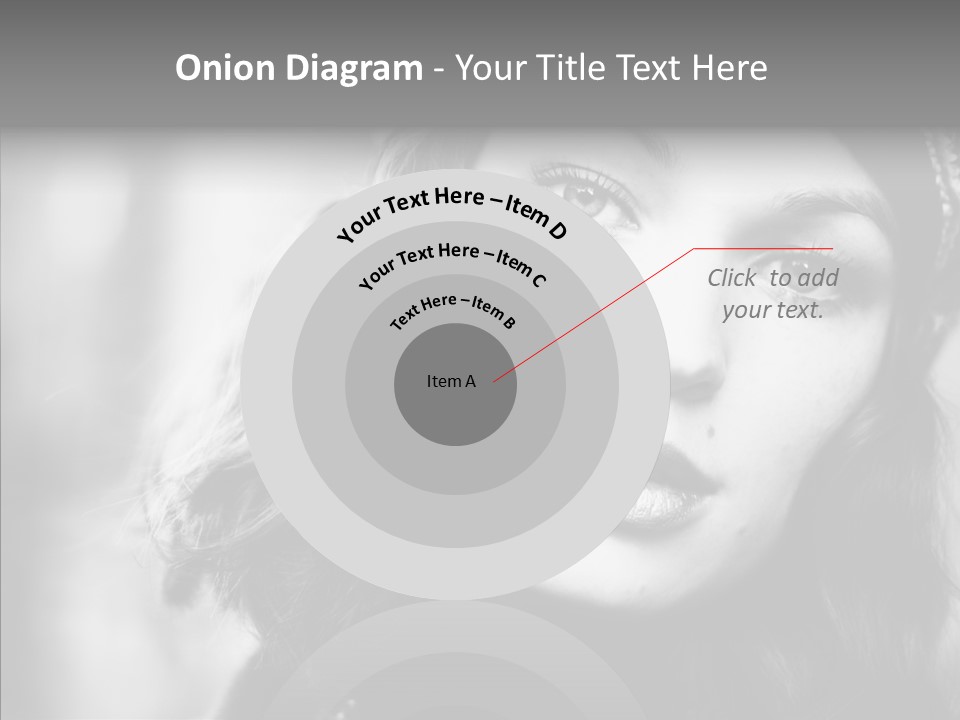 Model One Background PowerPoint Template