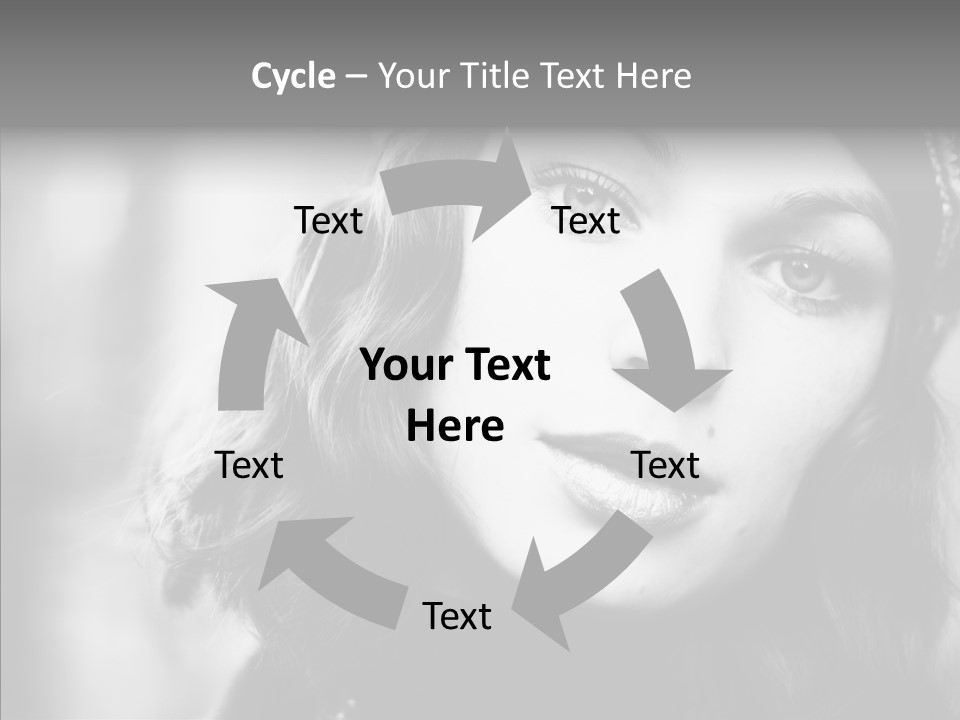 Model One Background PowerPoint Template