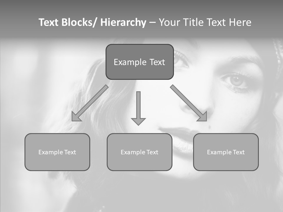 Model One Background PowerPoint Template