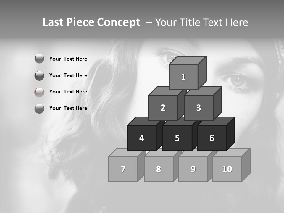 Model One Background PowerPoint Template