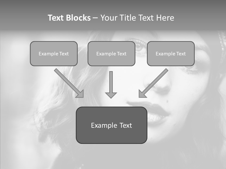 Model One Background PowerPoint Template