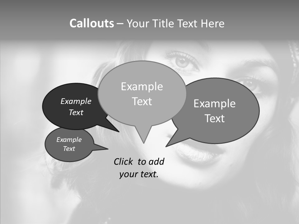 Model One Background PowerPoint Template