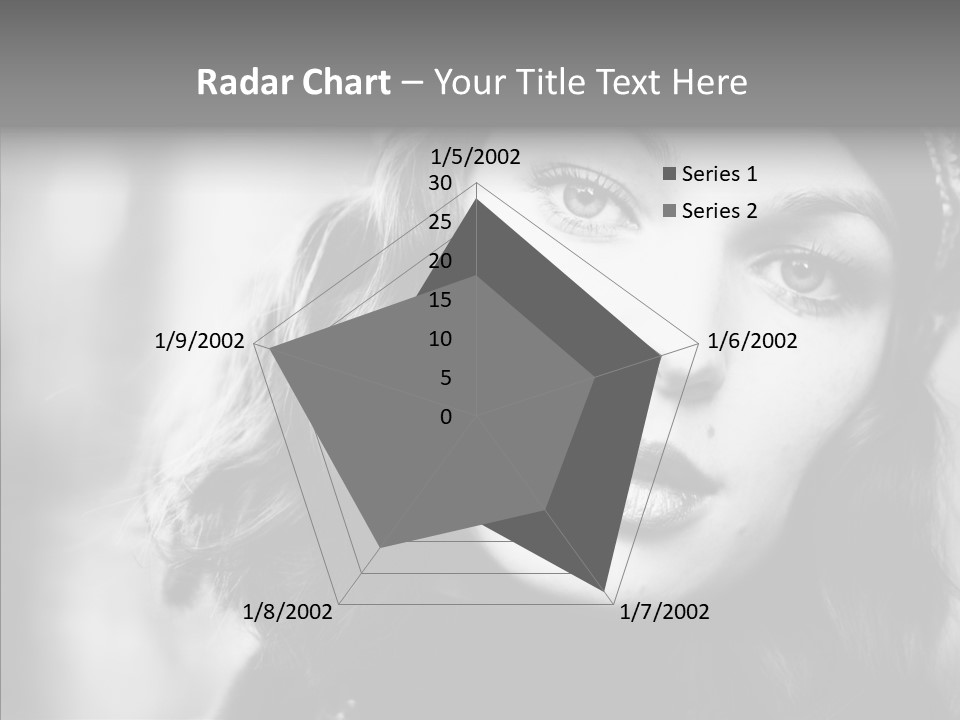Model One Background PowerPoint Template