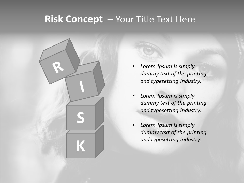 Model One Background PowerPoint Template