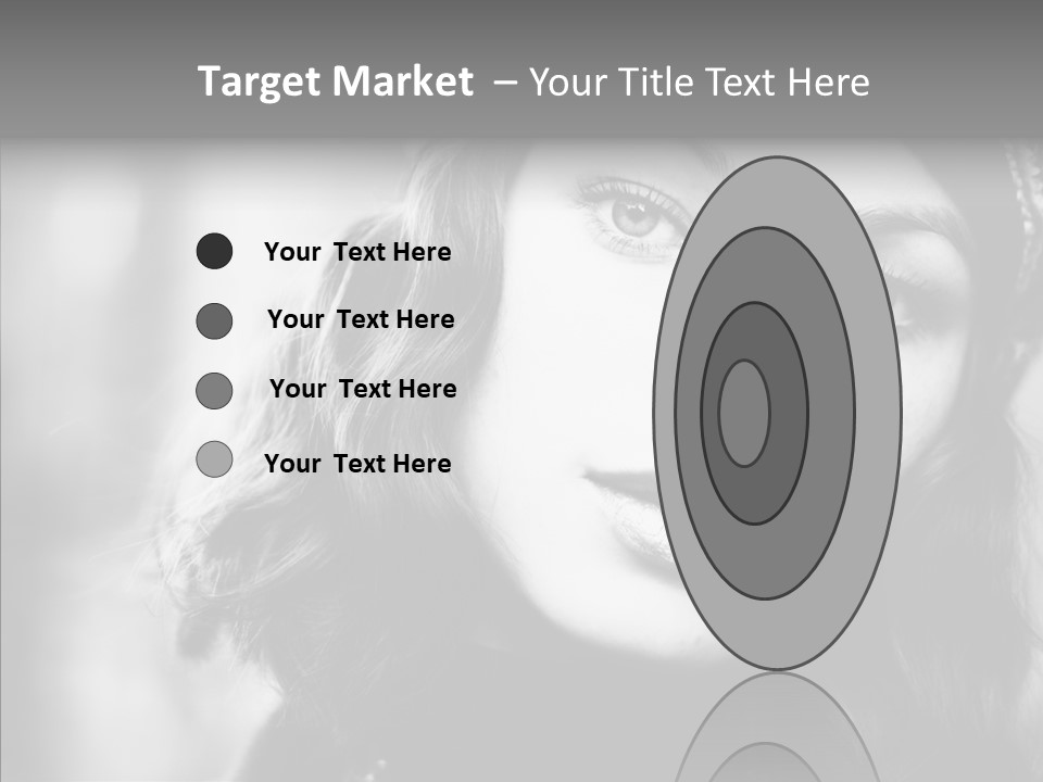 Model One Background PowerPoint Template