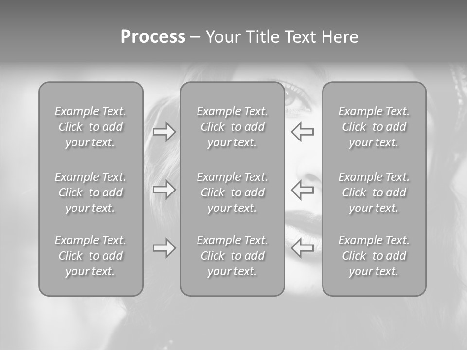 Model One Background PowerPoint Template