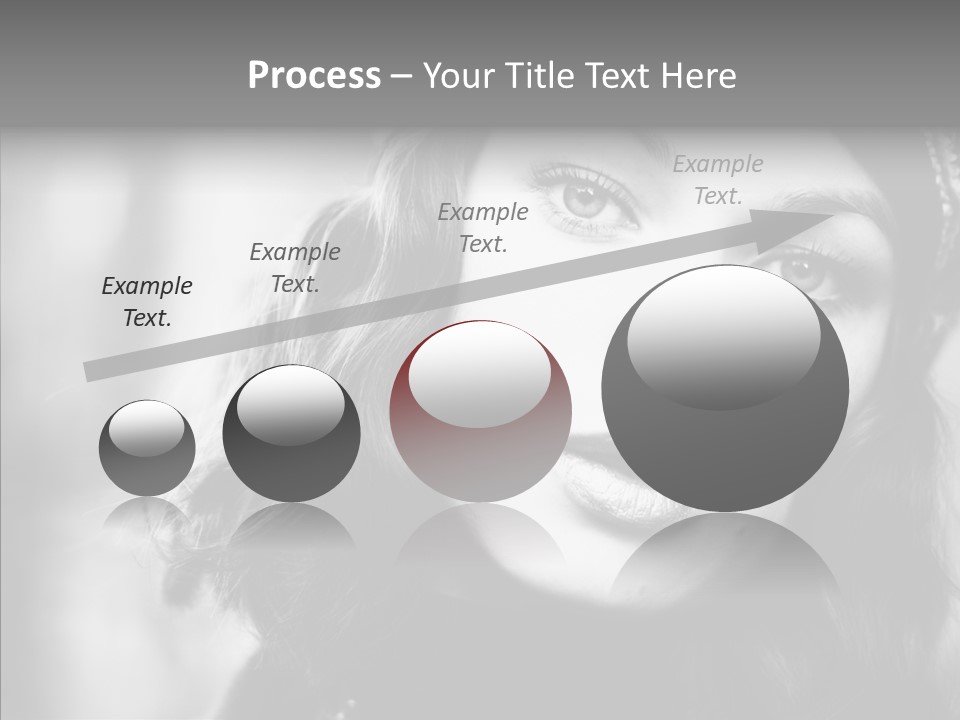 Model One Background PowerPoint Template