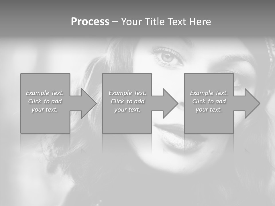 Model One Background PowerPoint Template