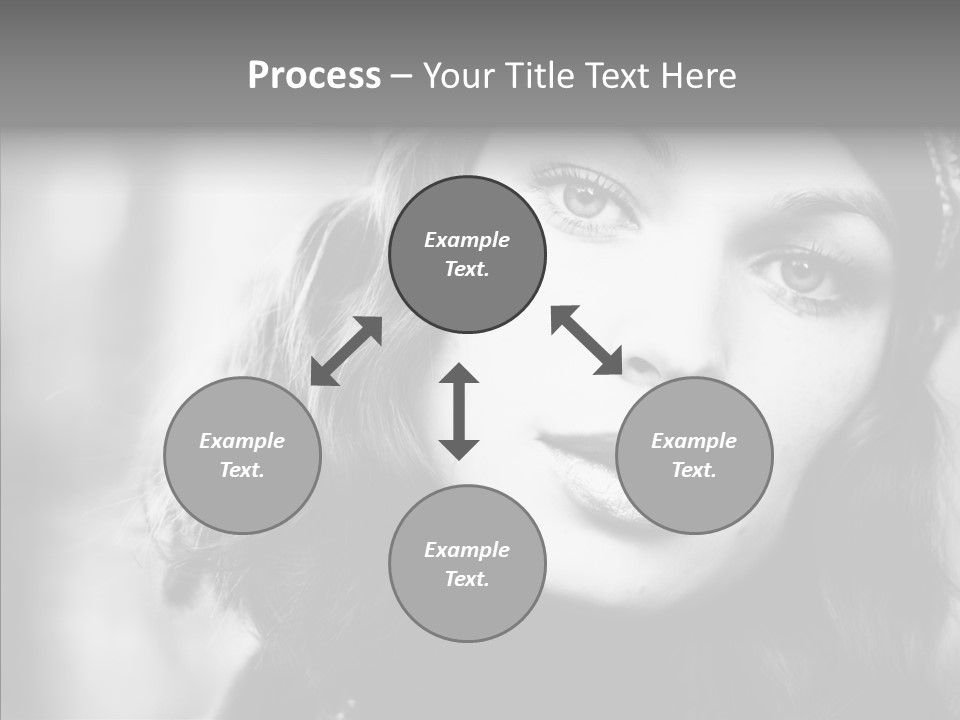 Model One Background PowerPoint Template