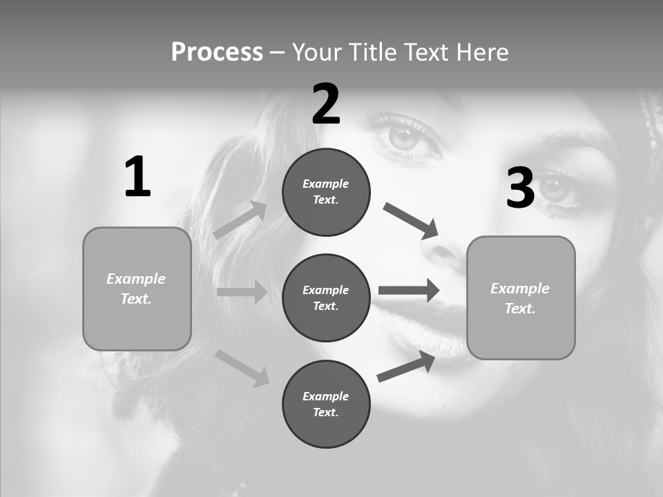 Model One Background PowerPoint Template
