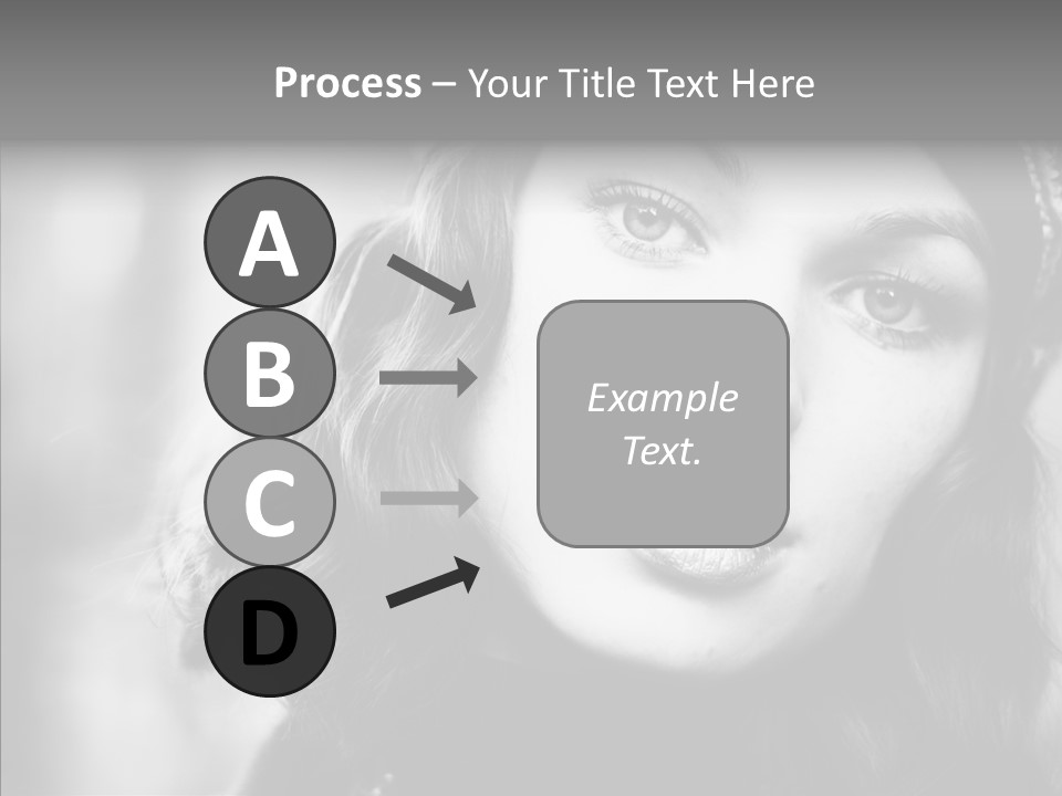 Model One Background PowerPoint Template