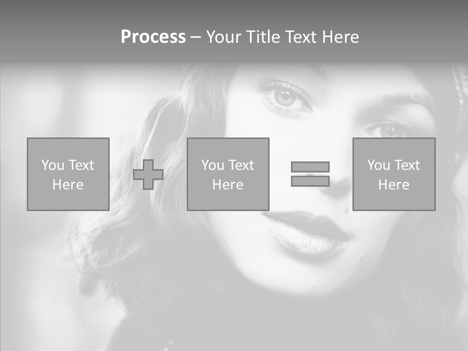 Model One Background PowerPoint Template