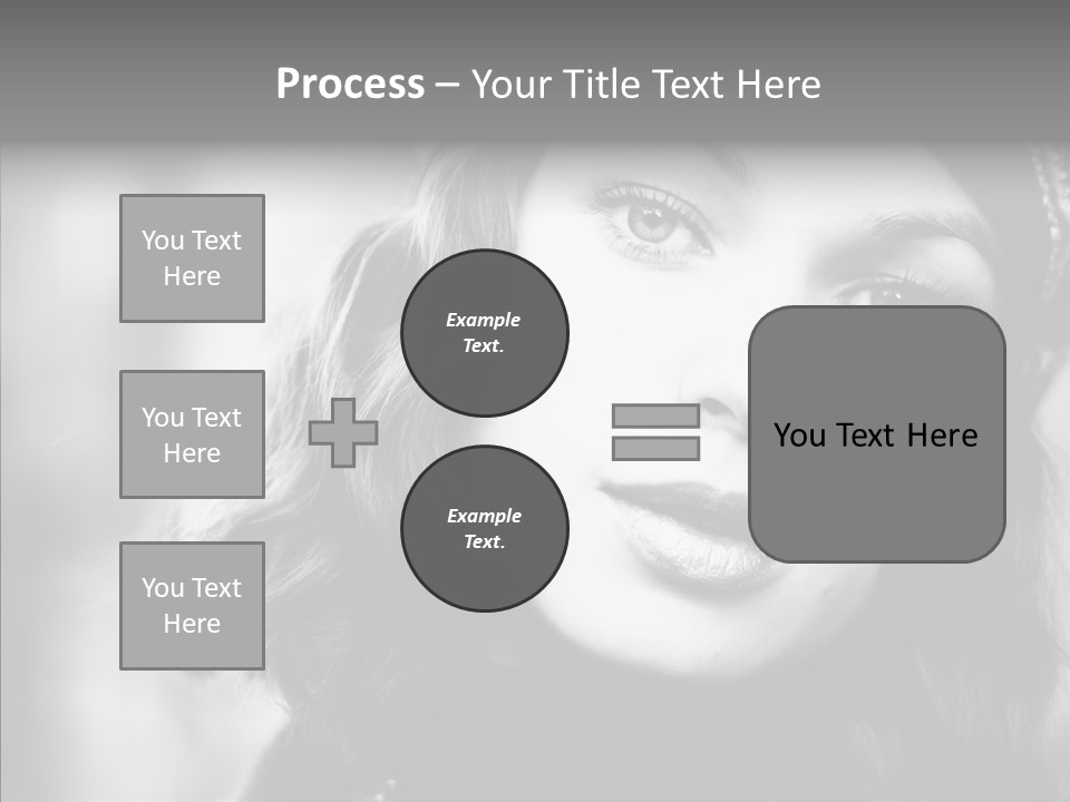 Model One Background PowerPoint Template