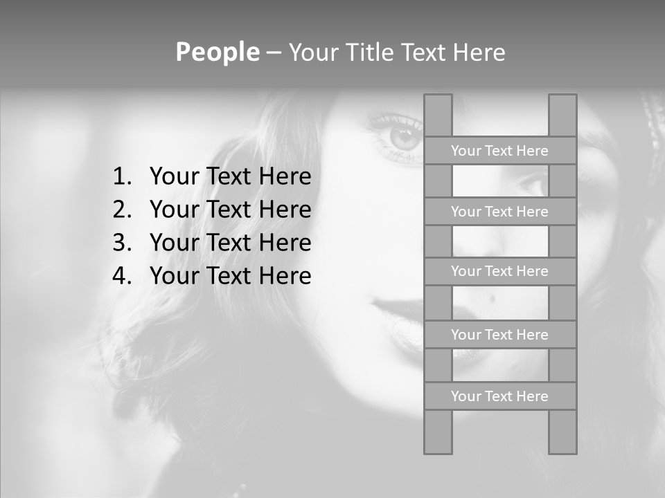 Model One Background PowerPoint Template