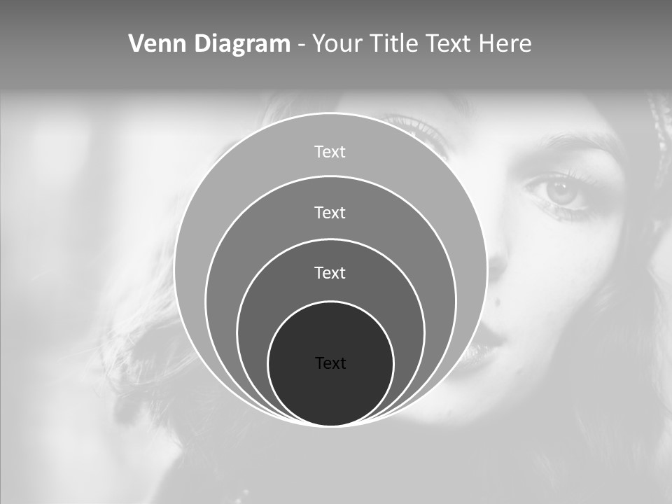 Model One Background PowerPoint Template