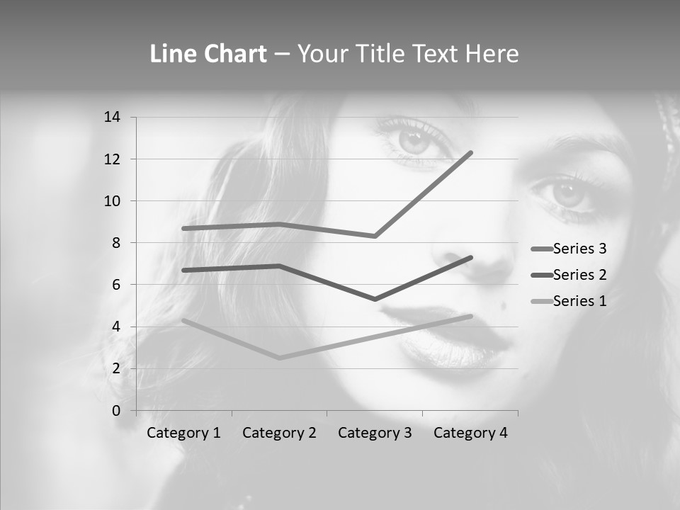 Model One Background PowerPoint Template
