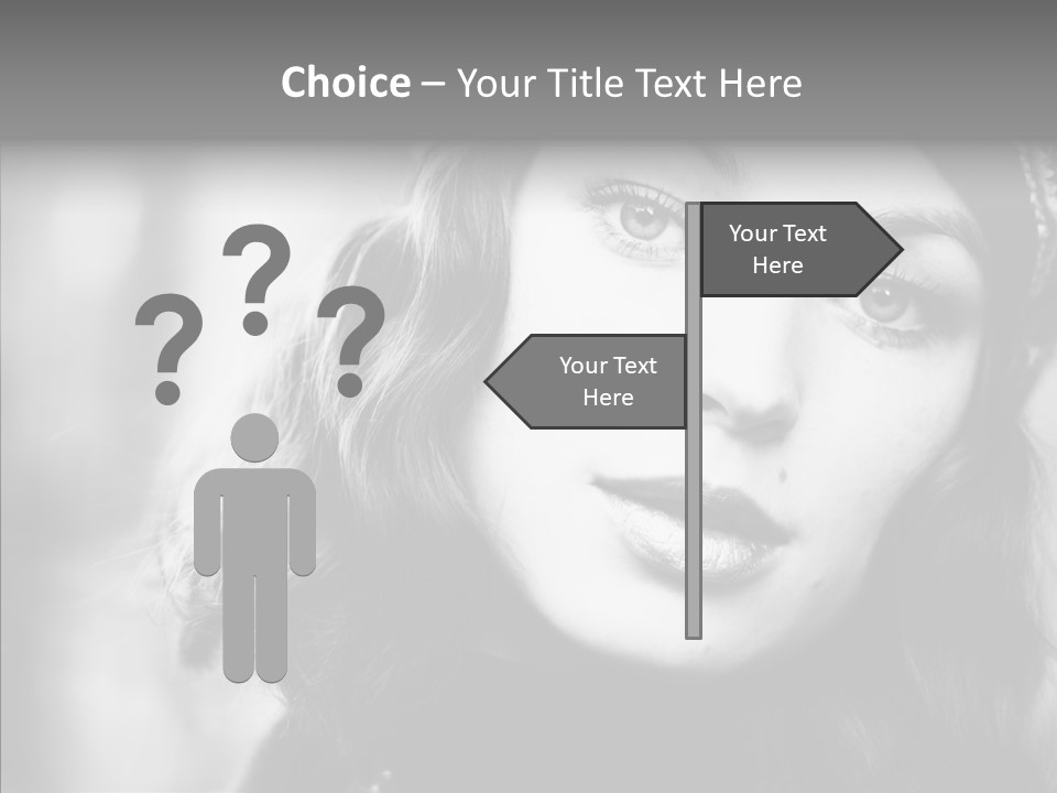 Model One Background PowerPoint Template
