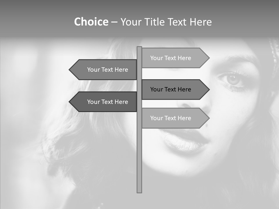 Model One Background PowerPoint Template