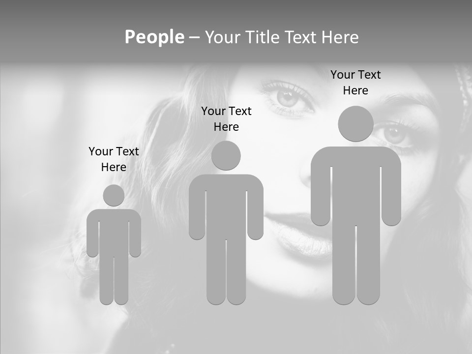 Model One Background PowerPoint Template