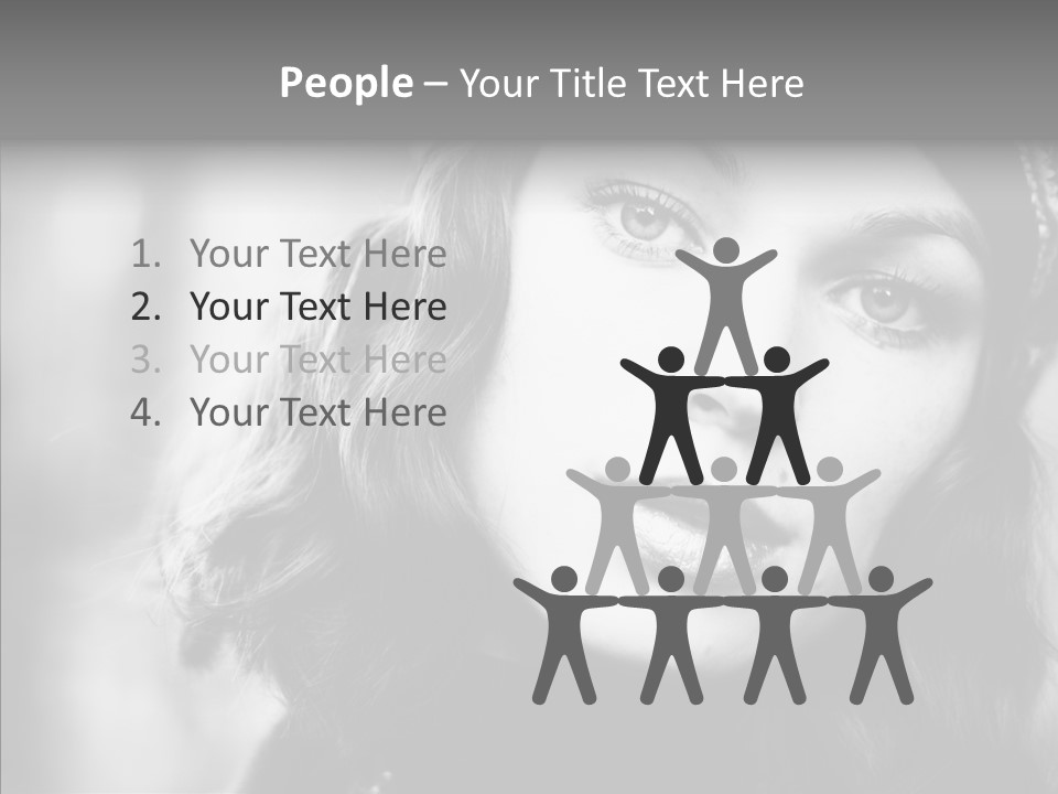 Model One Background PowerPoint Template