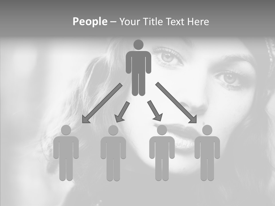 Model One Background PowerPoint Template