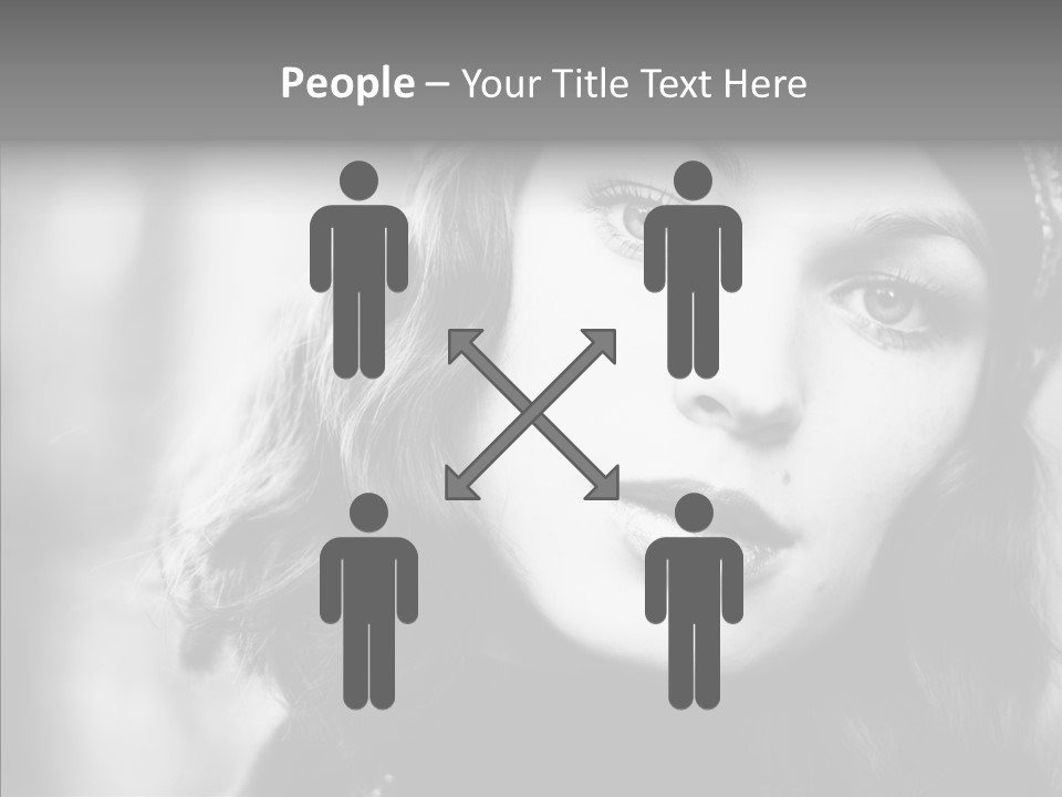 Model One Background PowerPoint Template