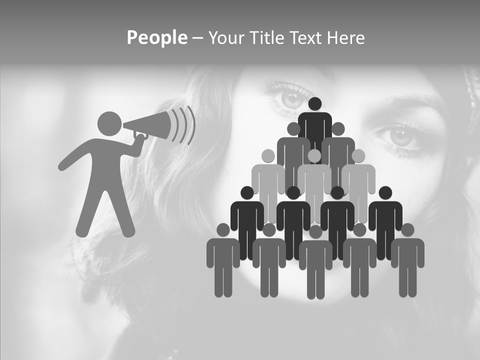 Model One Background PowerPoint Template