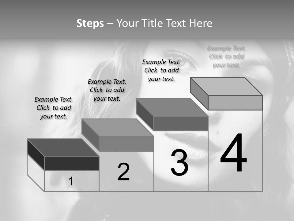 Model One Background PowerPoint Template