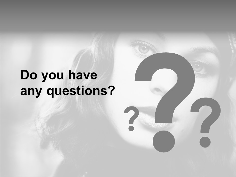 Model One Background PowerPoint Template