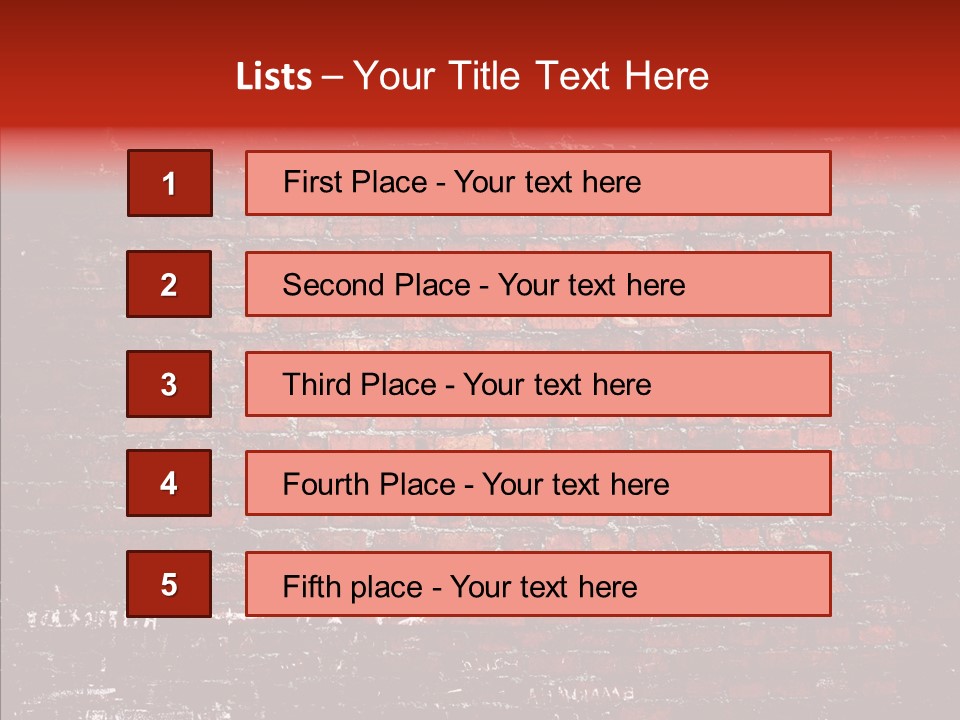 Block Industrial Old PowerPoint Template