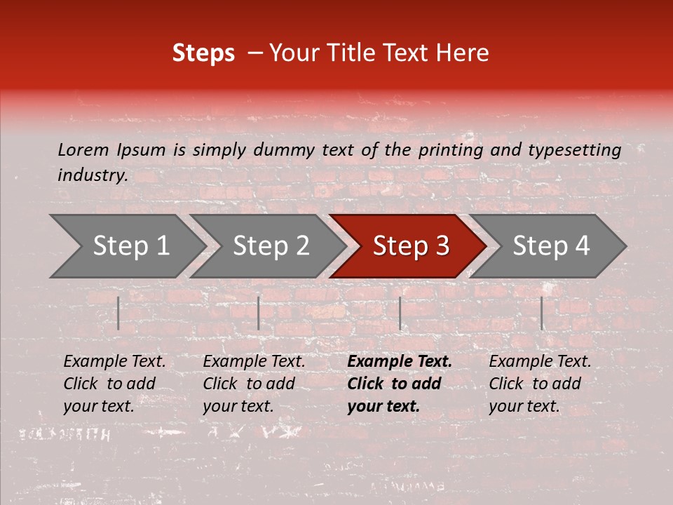 Block Industrial Old PowerPoint Template