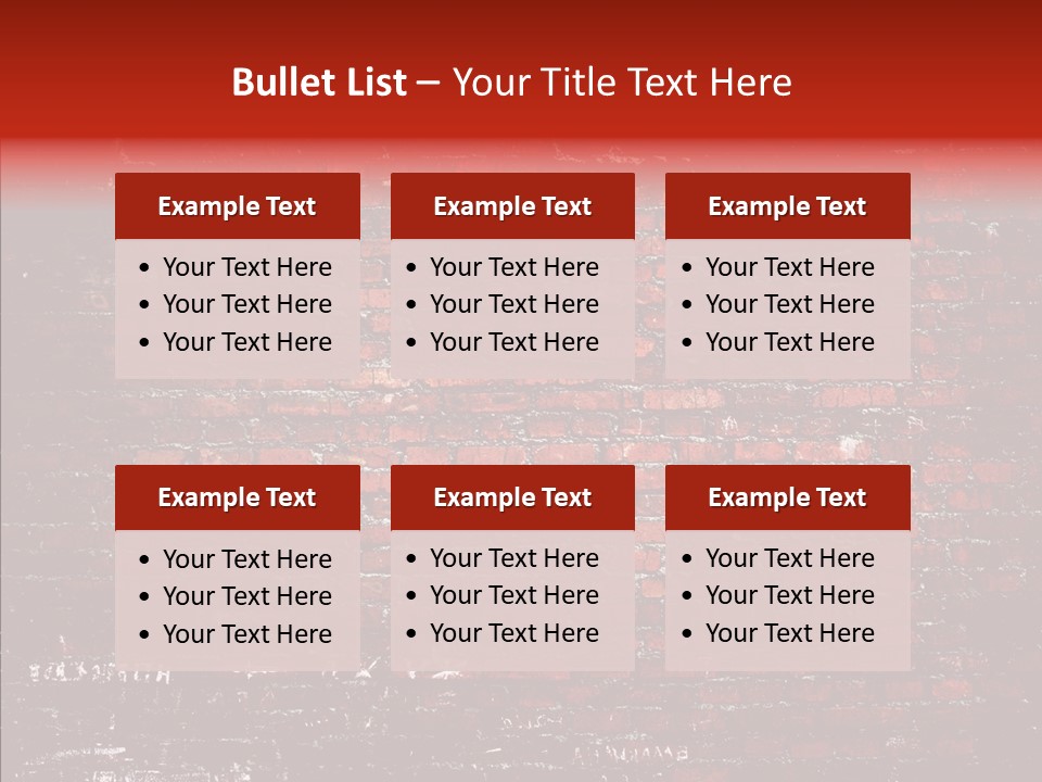 Block Industrial Old PowerPoint Template